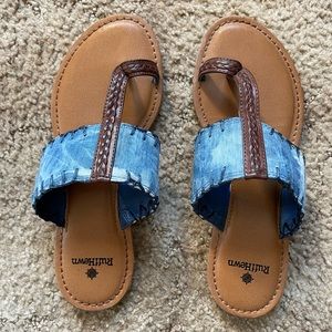 Ruff Hewn Sandals Women Size 9
